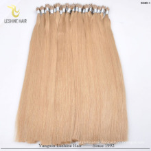 YBY Best Selling Products Can Wash Blow Dry And Heat Slyle nano ring human hair extensions